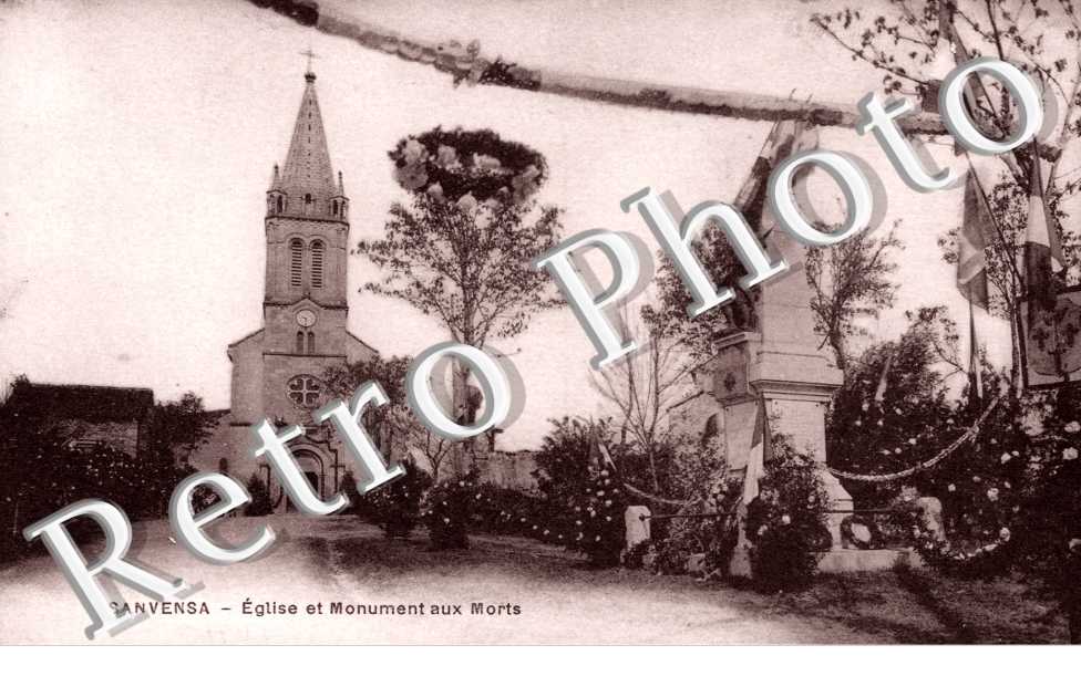 Eglise et monument aux morts