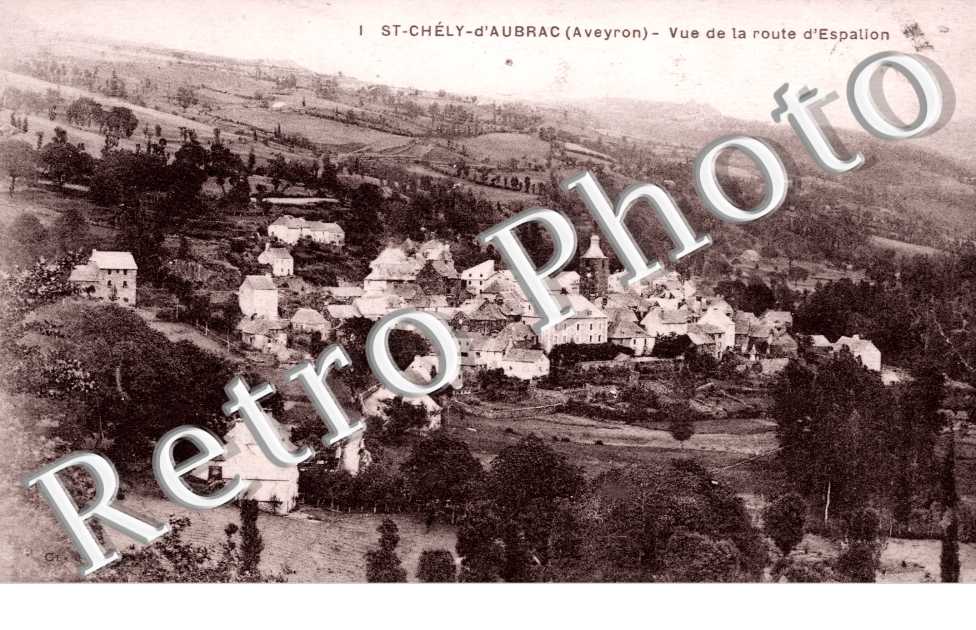 Vue de la Route d&#039;Espallion