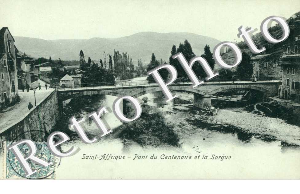 Pont du centenaire et la Sorgue