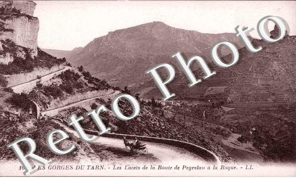 Gorges du Tarn - Les lacets de la route