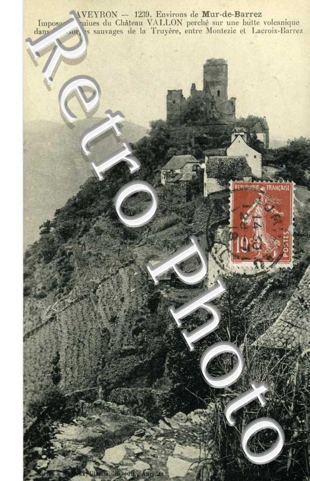 ruines du chateau Vallon