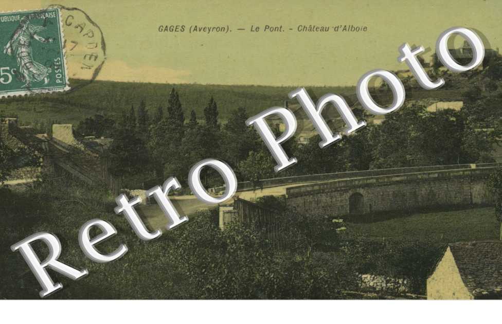 Le pont - Chateau d&#039;alboie