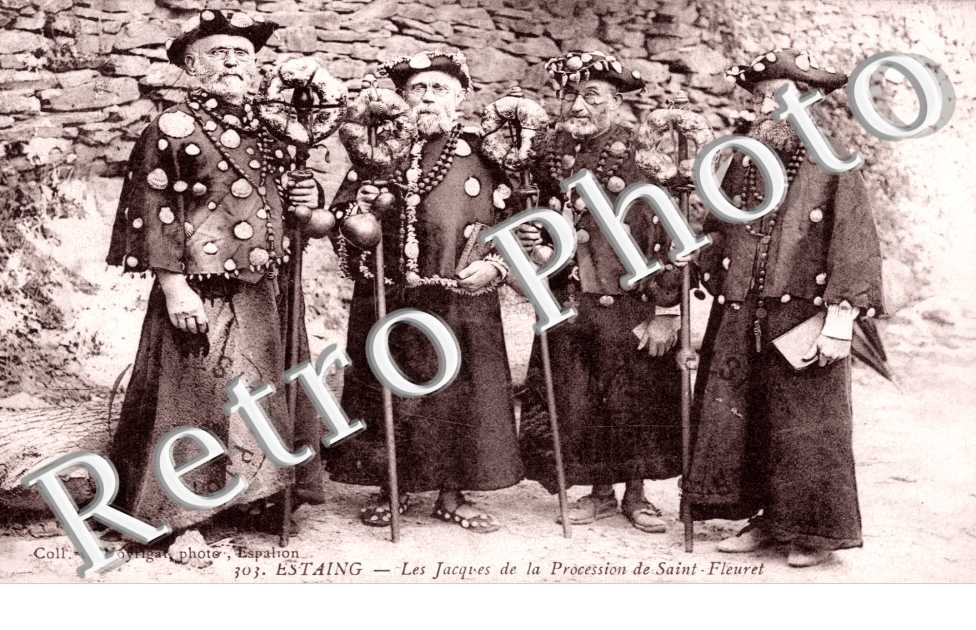 Les jacques de la procession de Saint-Fleuret