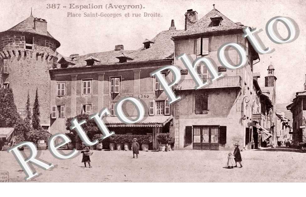 place saint-georges et rue droite