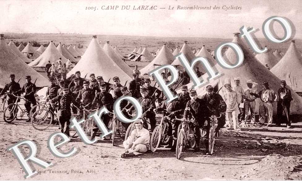 Camp du Larzac - Rassemblement des cyclistes - sport
