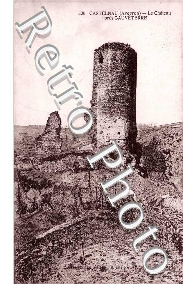 Castelnau Le chateau pres Sauveterre