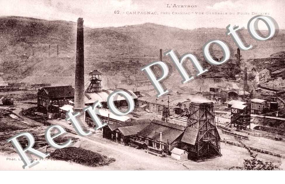 Vue generale du puits Decazes