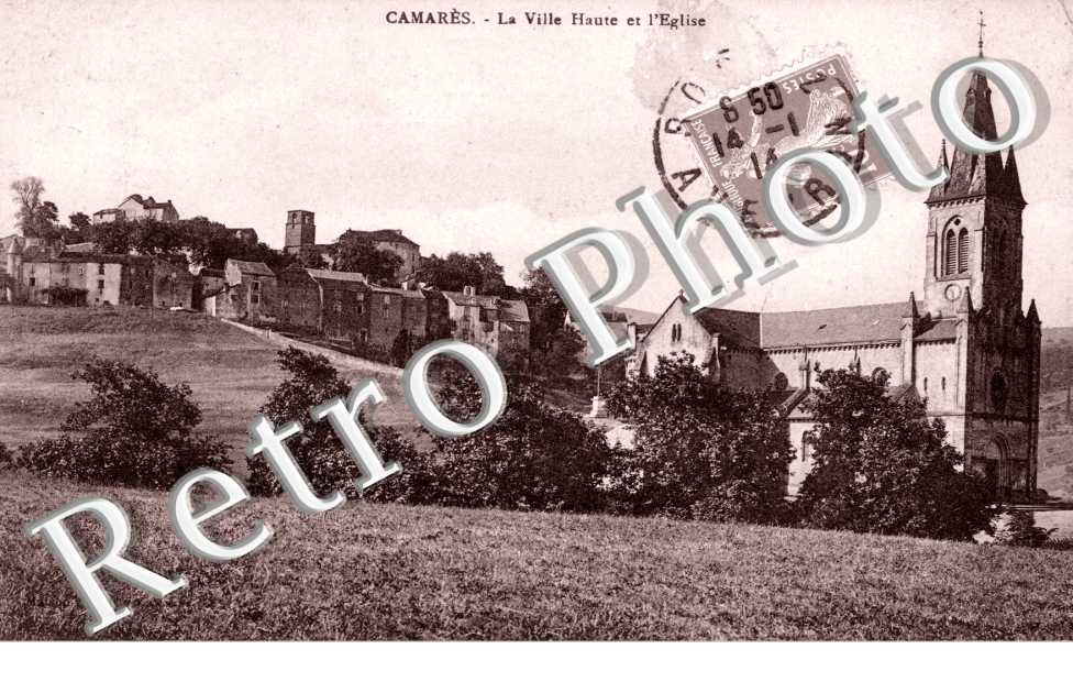 La ville haute et l&#039;eglise