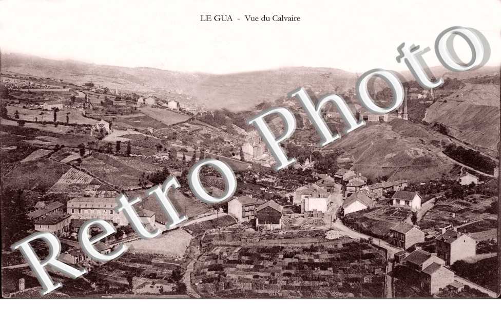 Vue du Calvaire, Le Gua