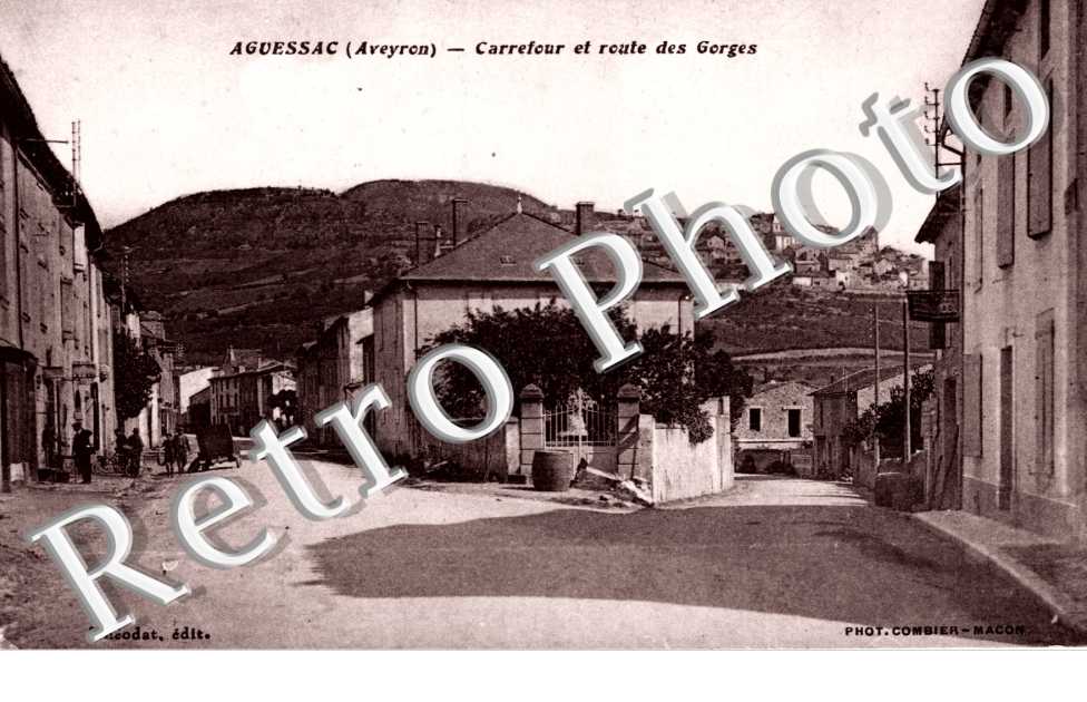 carrefour et route des gorges