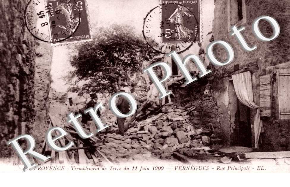 Tremblement de Terre du 11 juin 1909, Rue Principale