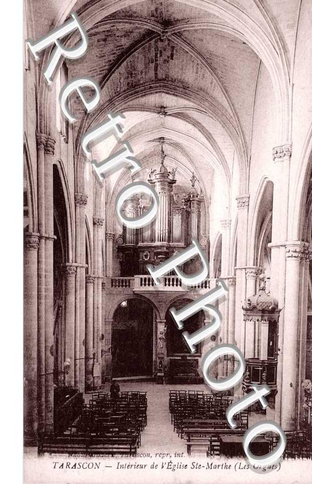 Interieur de l'Eglise Sainte Marthe