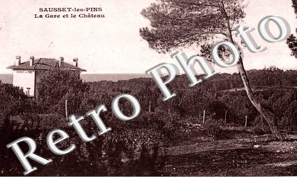 La gare et le chateau