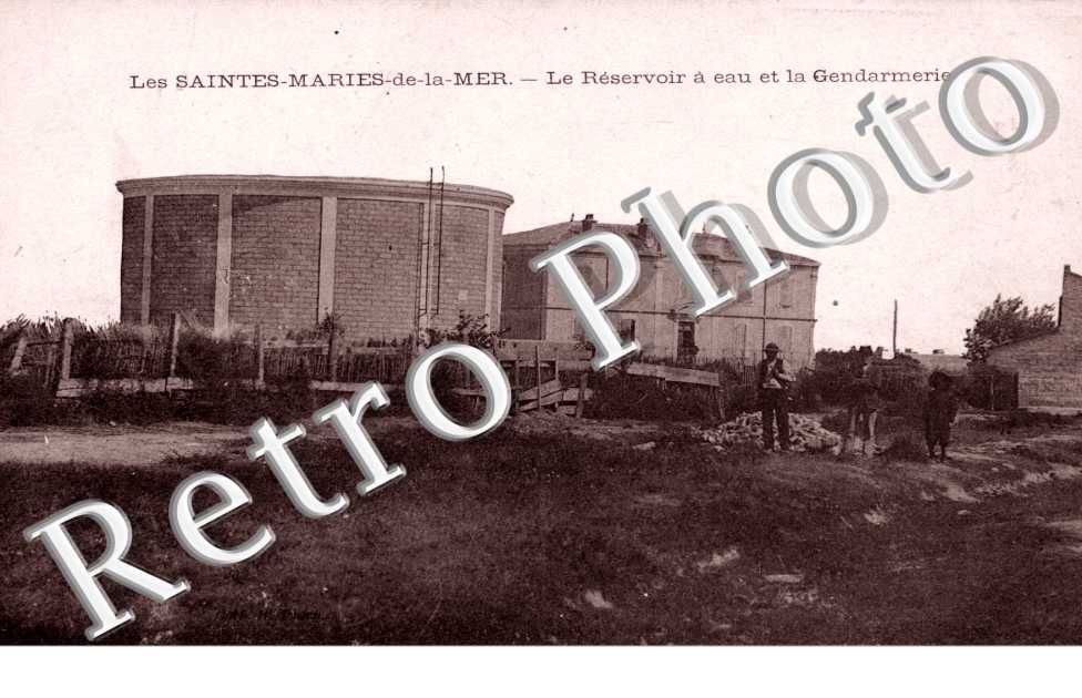 Le reservoir a eau de la gendarmerie