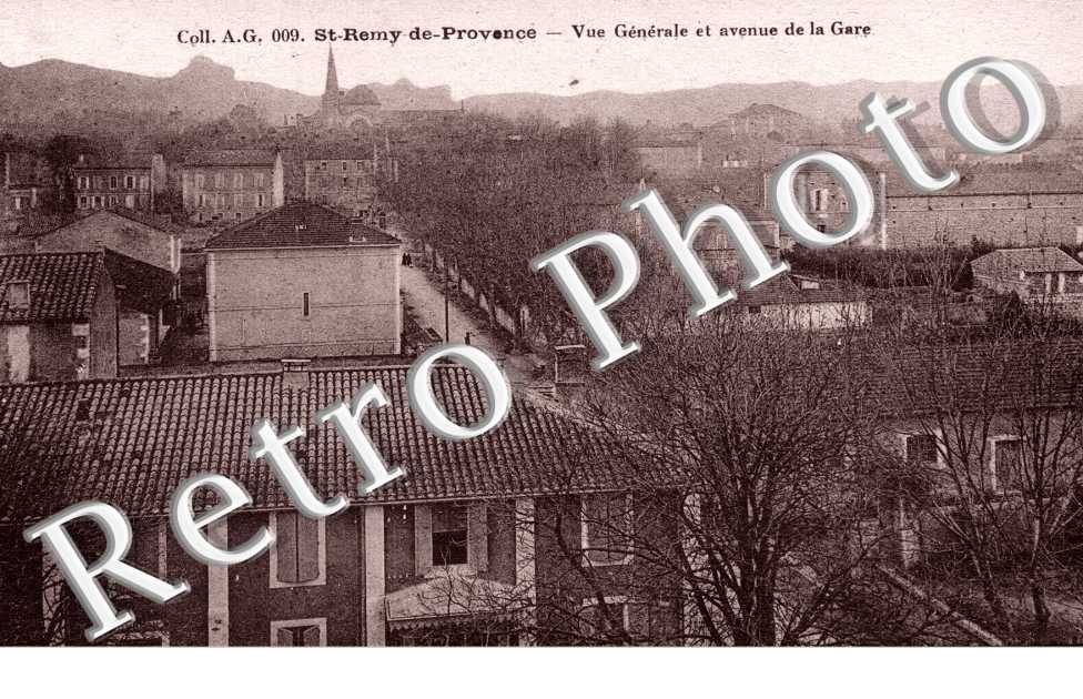 vue generale et avenue de la gare