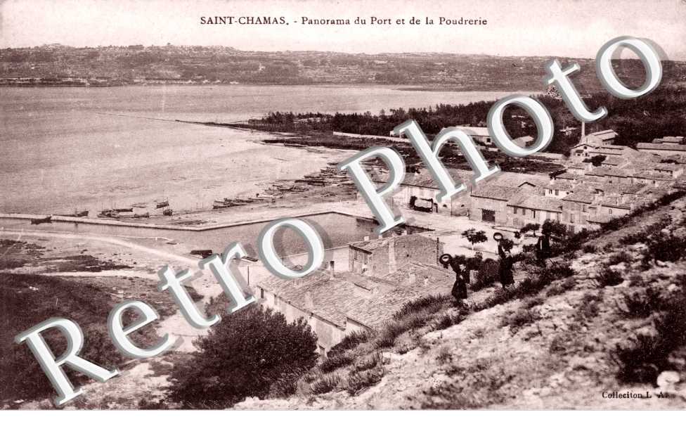 Panorama du port et de la Poudrerie