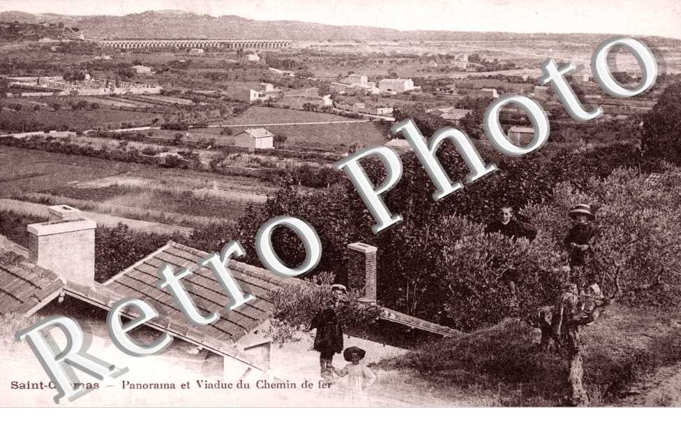 Panorama et Viaduc du Chemin de Fer
