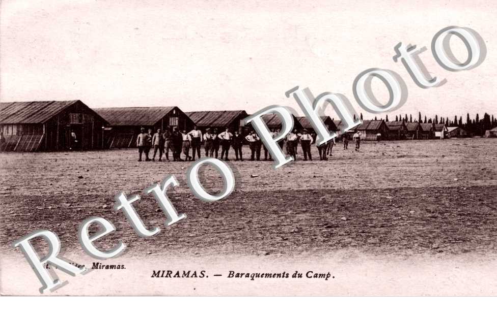 Baraquements du camp
