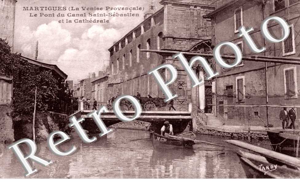le pont du canal St-Sebastien et la cathedrale