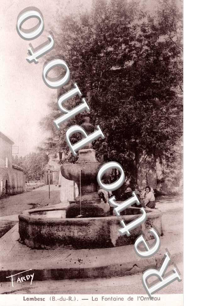 La fontaine de l&#039;Orme