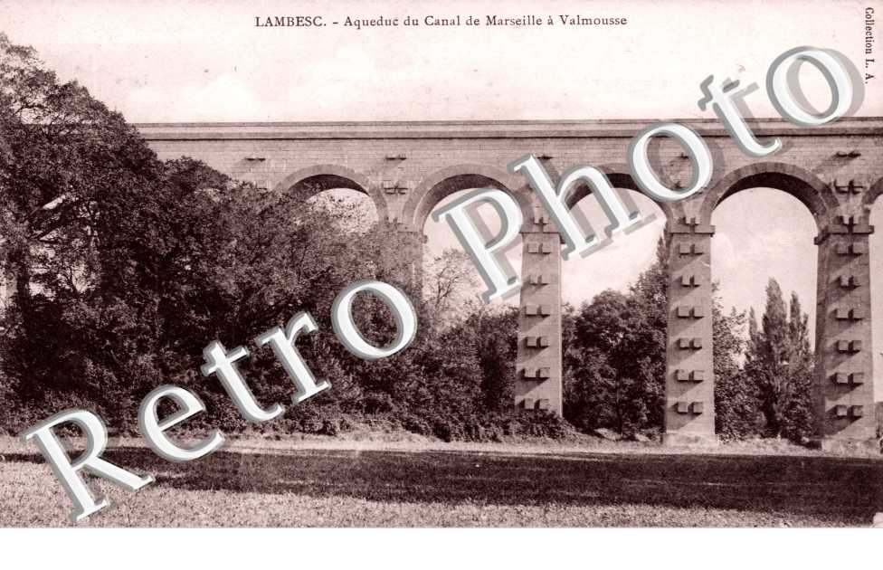 Aqueduc du Canal de marseille a Valmousse
