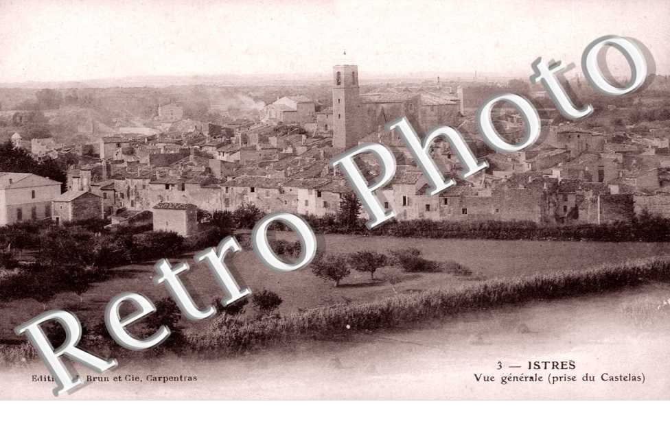 vue generale prise du castelas