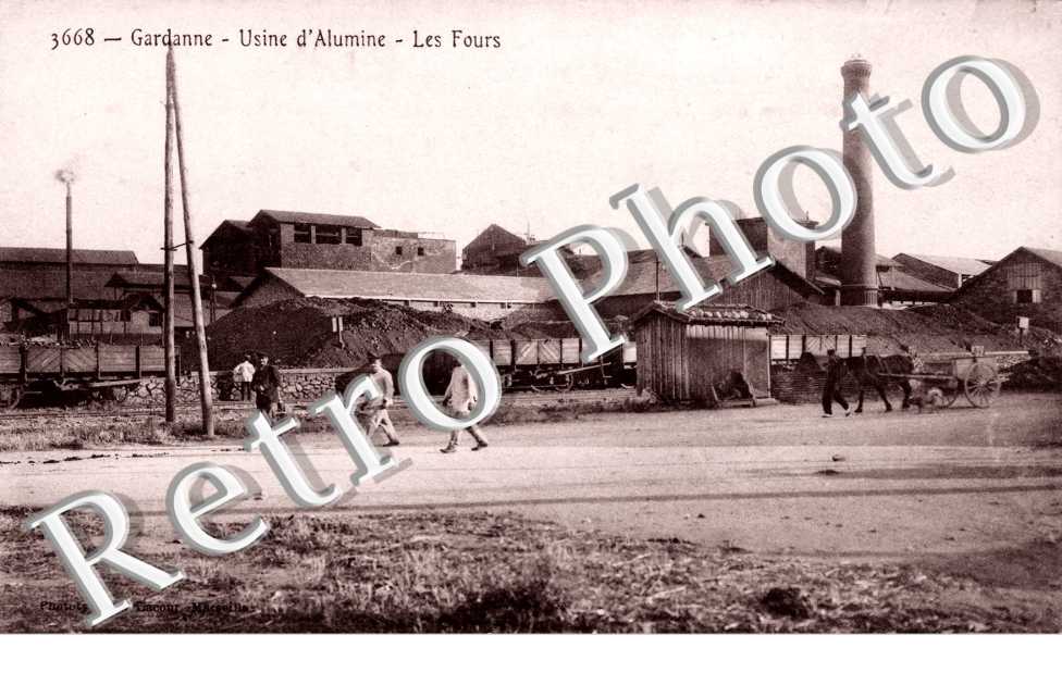 usine d&#039;Alumine - les fours