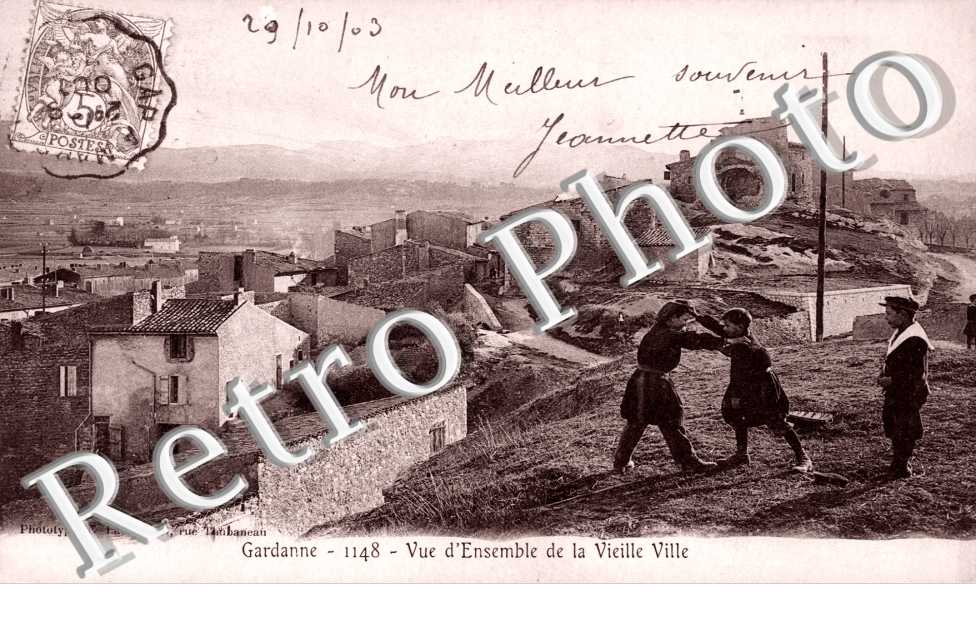 Vue d&#039;ensemble de la vieille ville