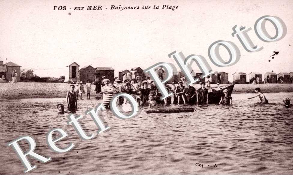Baigneurs sur la plage