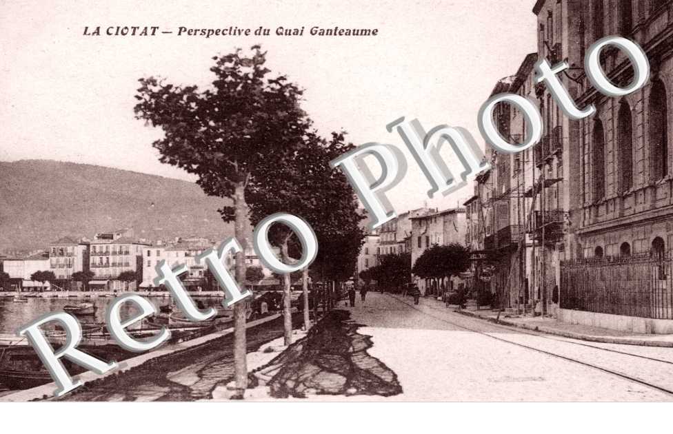 Perspective du quai Ganteaume