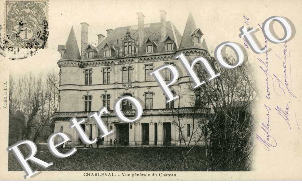 Vue generale du Chateau de Bonneval
