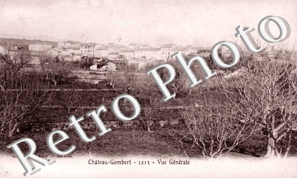 Chateau Gombert, vue generale