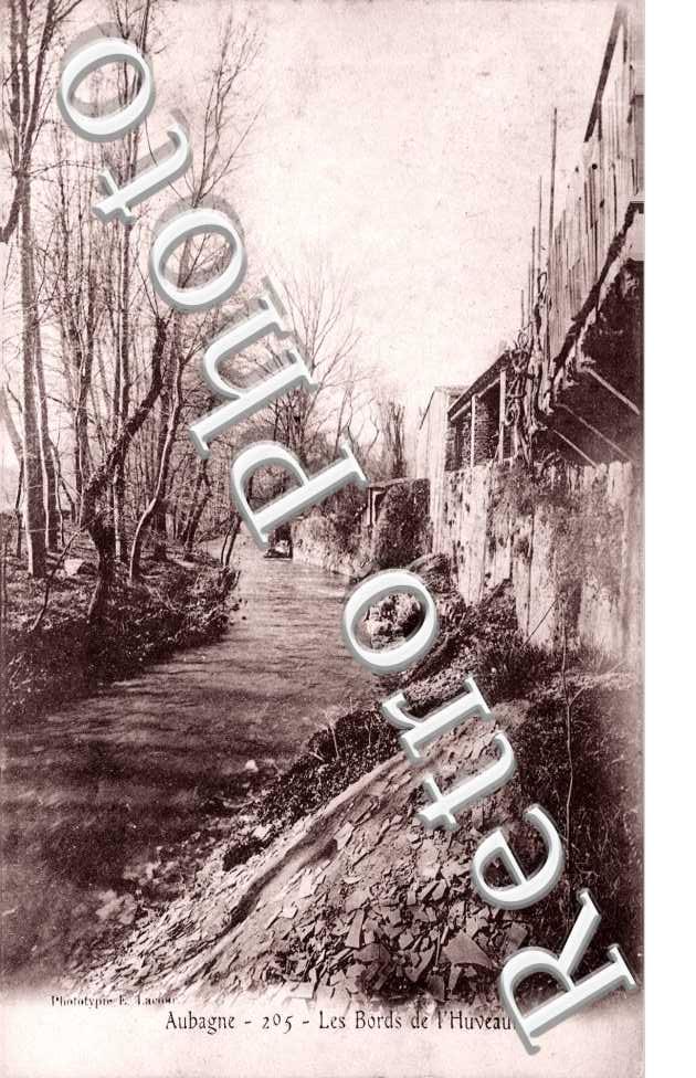 Les bords de l'Huveaune