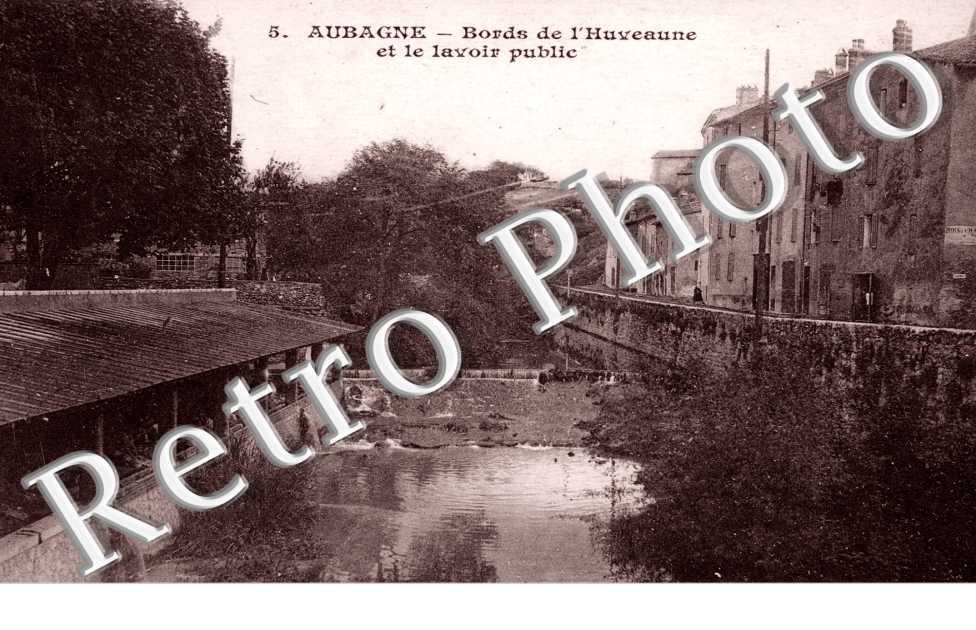 Bords de l'Huveaune et le Lavoir public