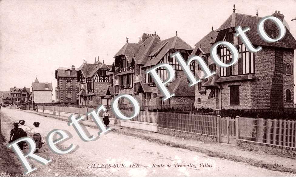 Villers-sur-Mer, Route de Trouville, Villas