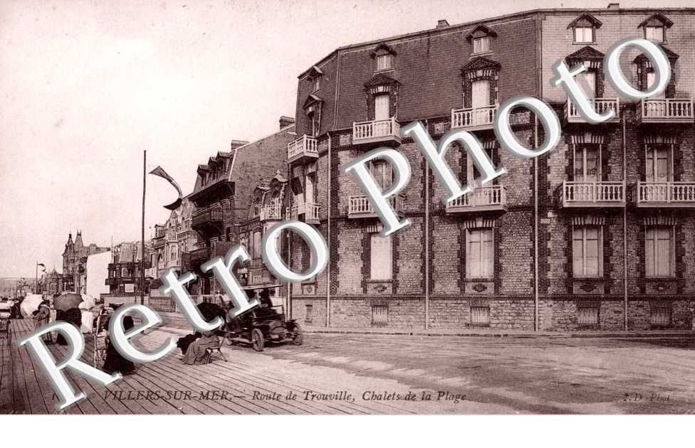 Villers-sur-Mer, Route de Trouville, Chalets de la Plage