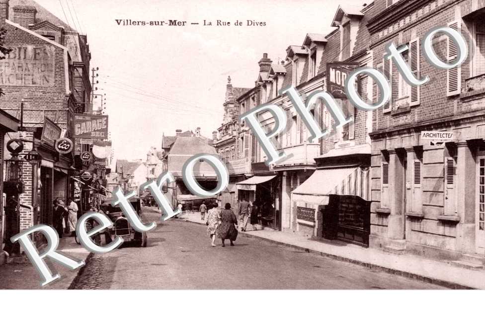 Villers-sur-Mer, la Rue de Dives