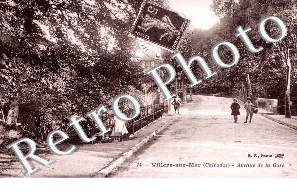 Villers-sur-Mer, Avenue de la Gare
