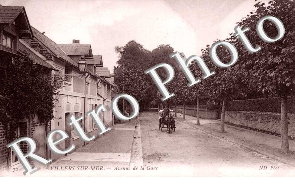 Villers-sur-Mer, Avenue de la Gare