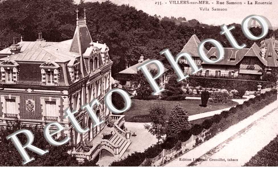 Villers-sur-Mer, Rue Samson, la Roseraie, Villa Samson