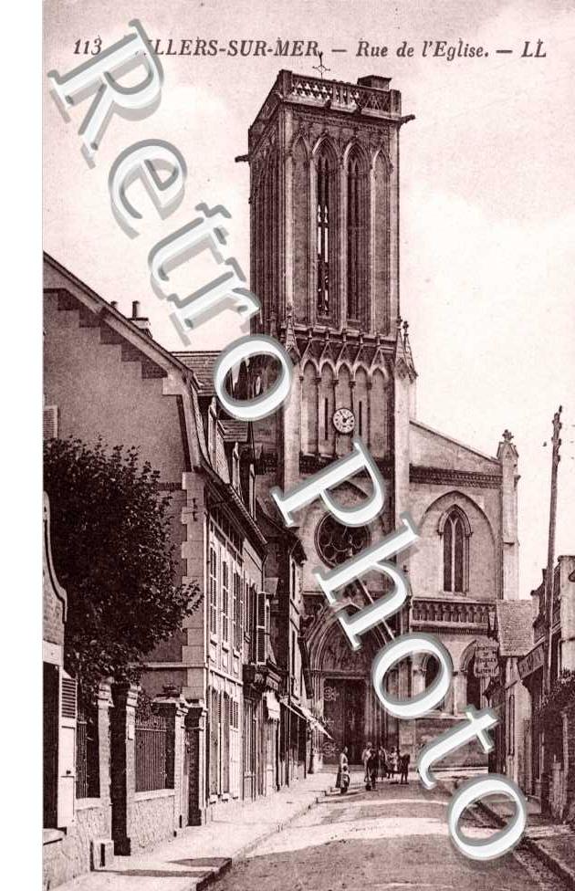Villers-sur-Mer, Rue de l&#039;Eglise