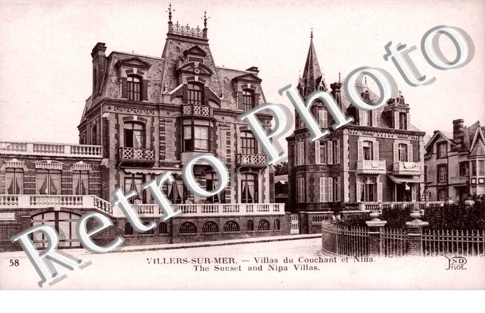 Villers-sur-Mer, Villa du Couchant et Nina