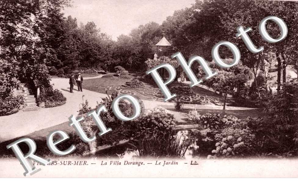 Villers-sur-Mer, la Villa Dorange, le Jardin