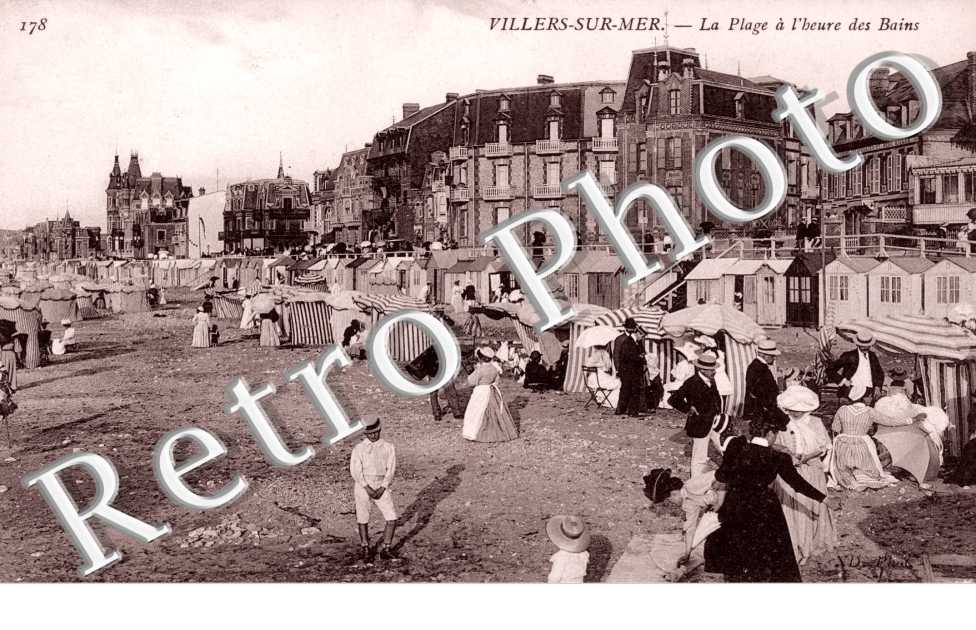 La plage a l&#039;heure des bains
