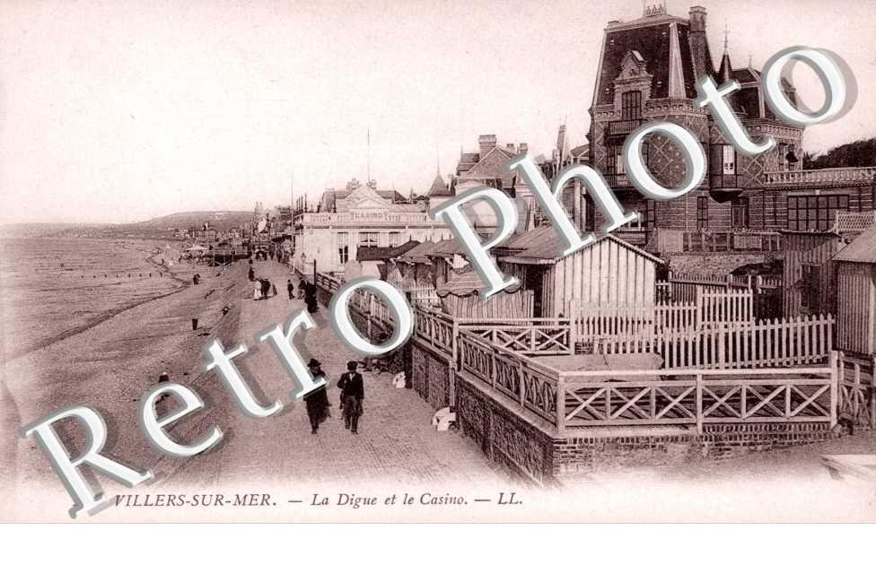 Villers-sur-Mer, la Digue et le Casino