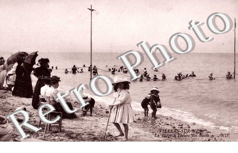 La plage a l&#039;heure des bains
