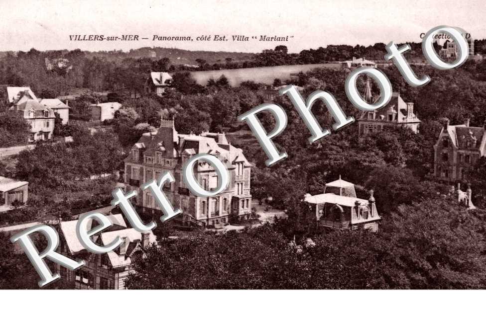Villers-sur-Mer, Panorama, cote est, Villa "Mariani"