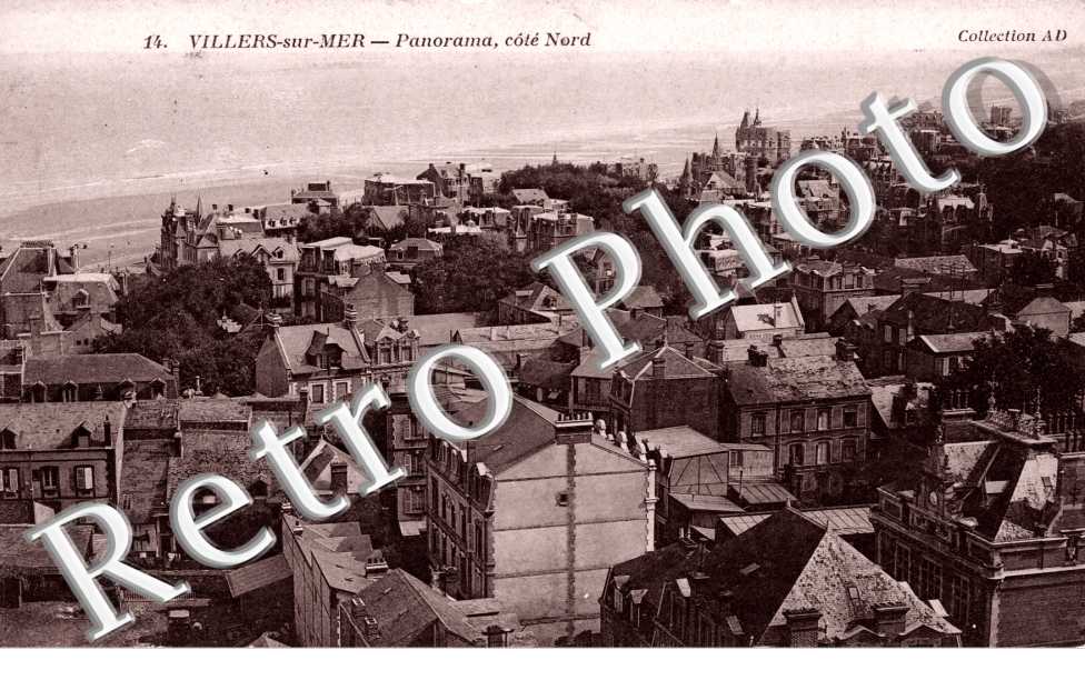 Villers-sur-Mer, Panorama, cote nord