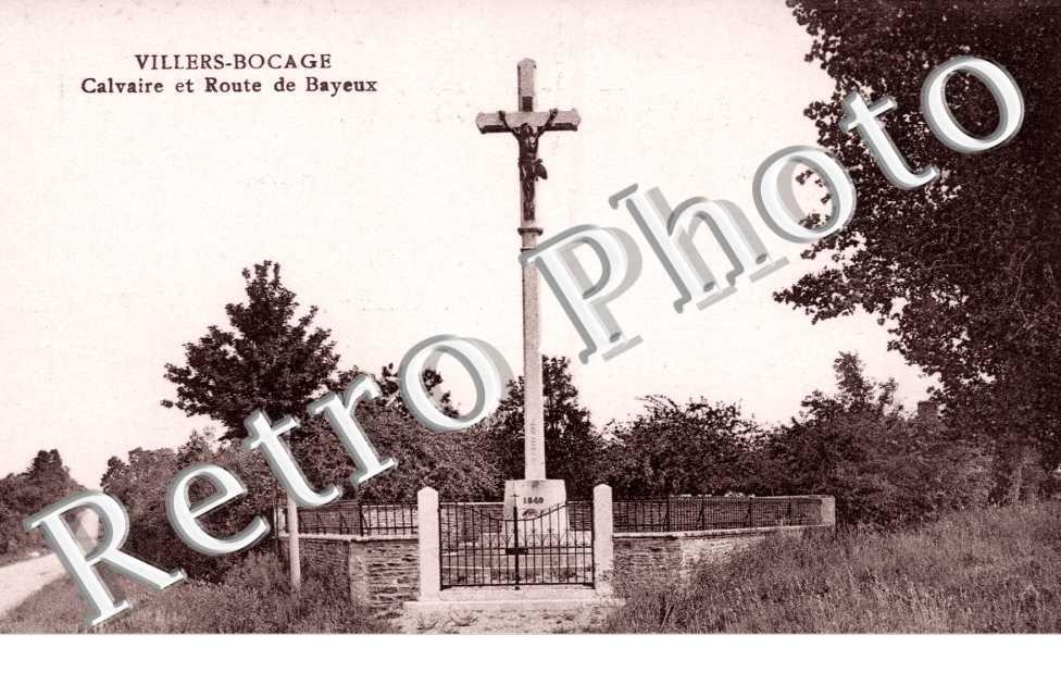 Calvaire et Route de Bayeux