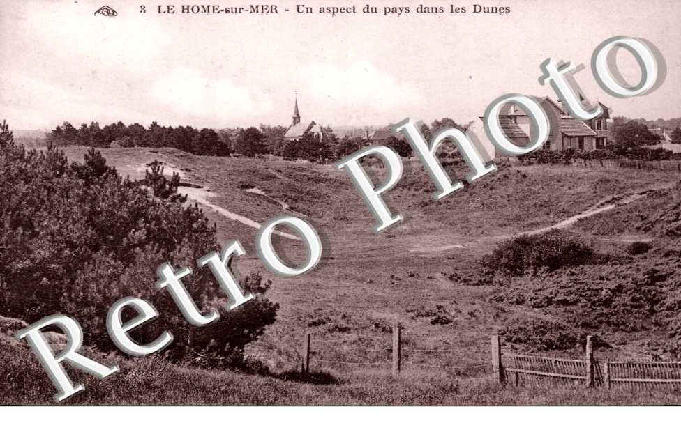 le hom sur mer un aspect du pays dans les dunes
